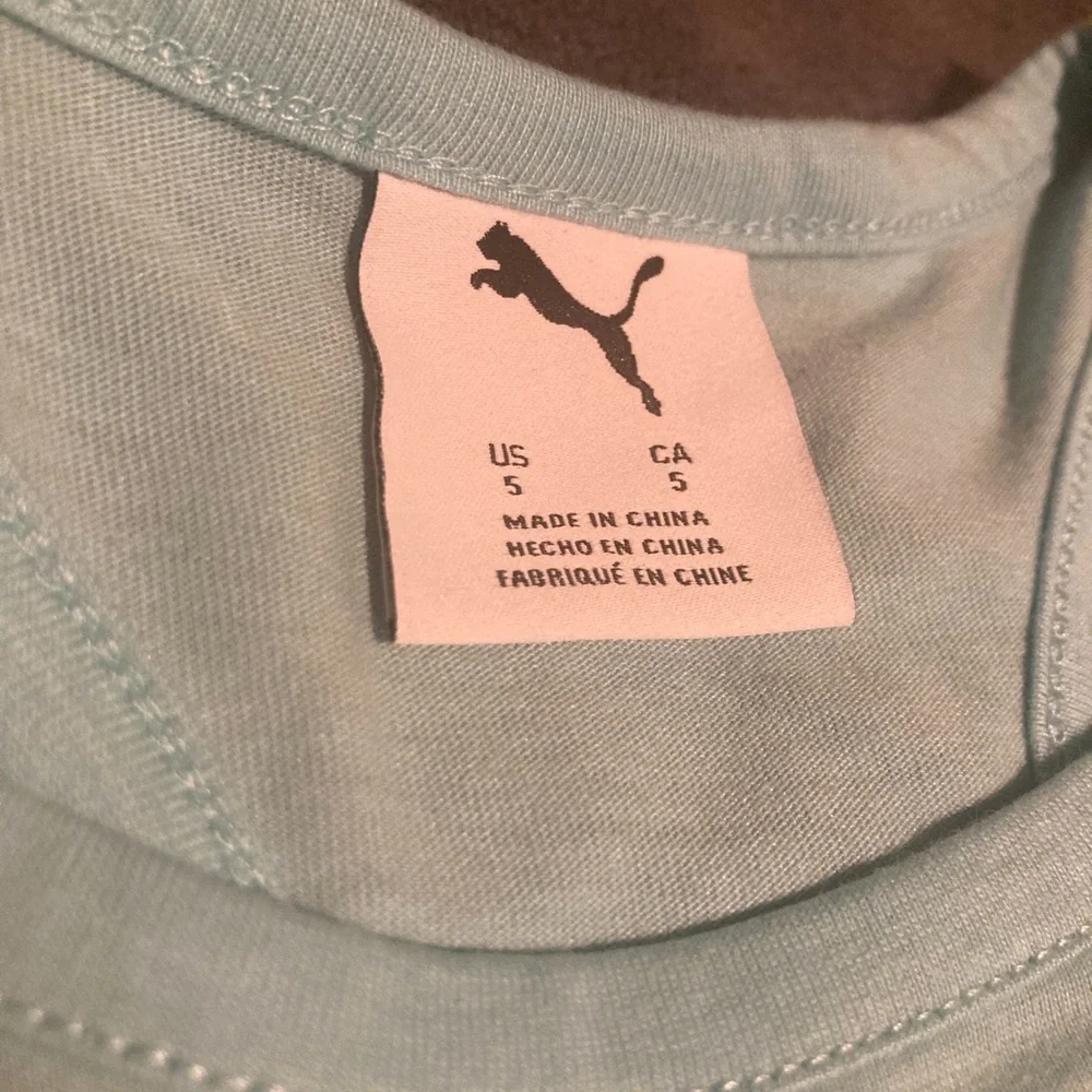 Puma Girls 3-Piece Active Set - Gray, Aqua & Pink - Picture 7 of 8